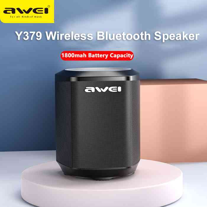 AWEI Y379 5W Mini Portable Outdoors Bluetooth Speaker